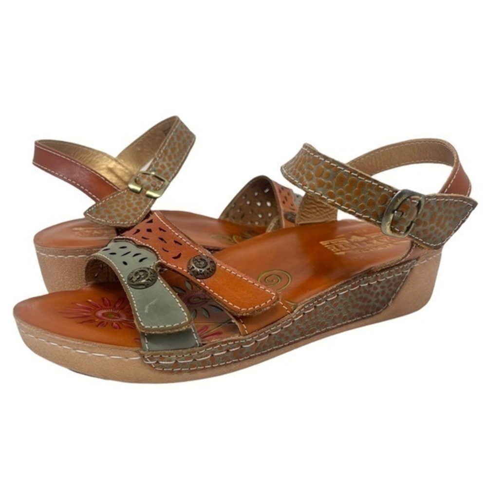 Spring Step L’Artiste Wedge Sandals